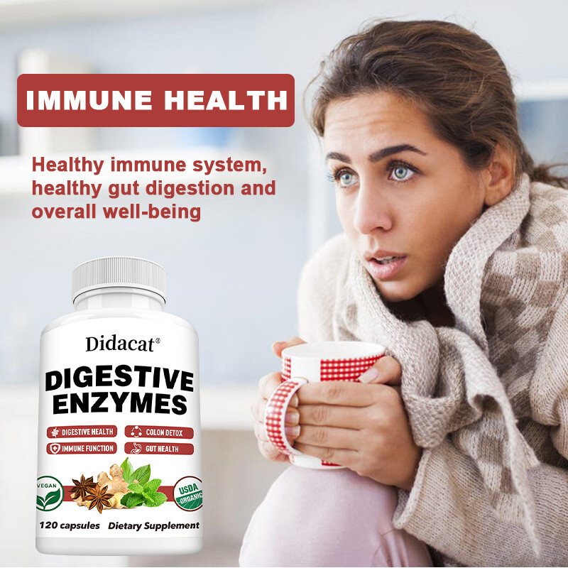 Digestive Enzymes for Colon Detox, Gas, Constipation & Bloating Relief gallery