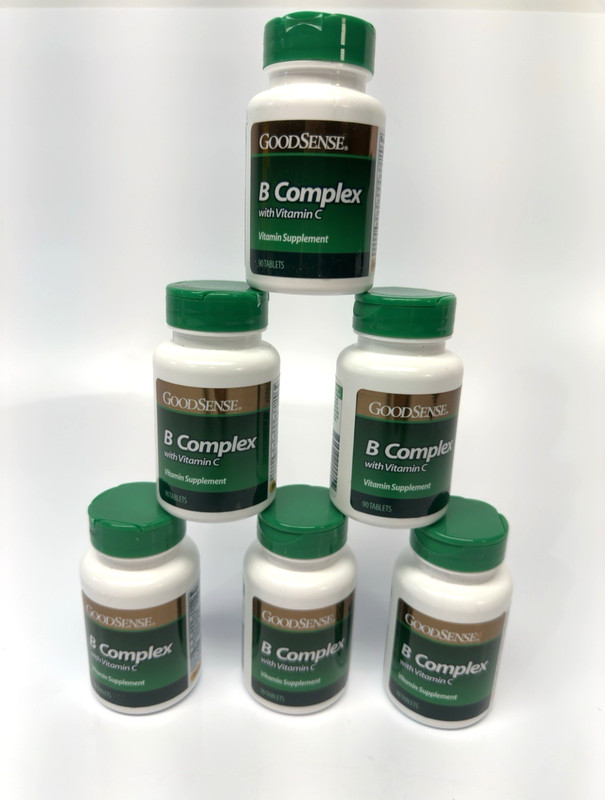 (6) Total: 540 tablets GoodSense B-Complex with Vitamin C EXP 08/27