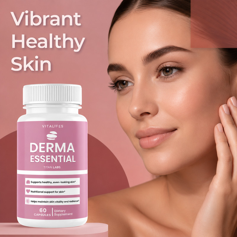 (1 Pack) Derma Essential Probiotics Advanced Healthy Skin Support 60 Capsules gallery