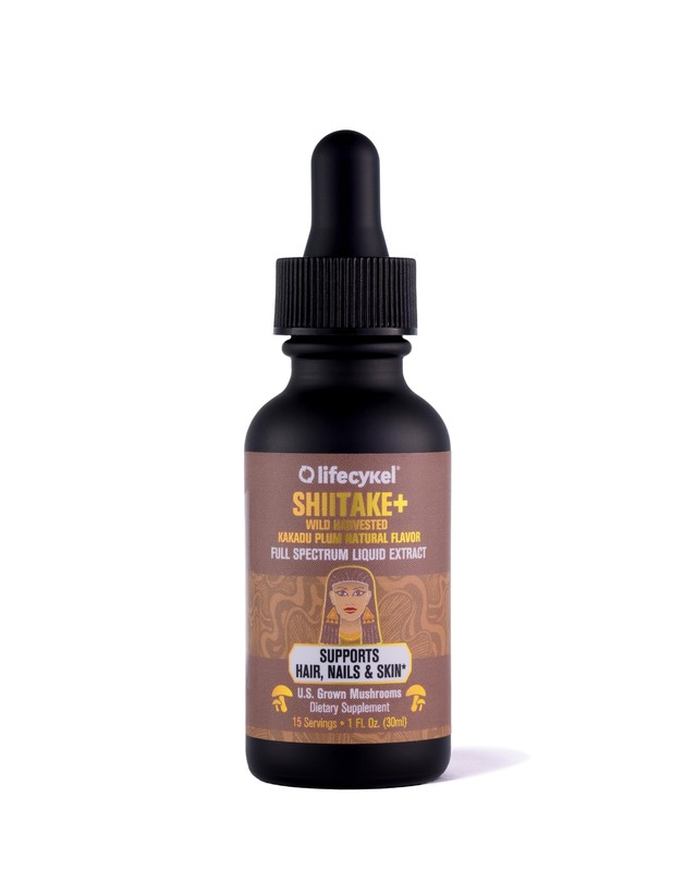 Lifecykel – Shiitake Mushroom Extract with Kakadu Plum- Hair Skin & Nail Supp…