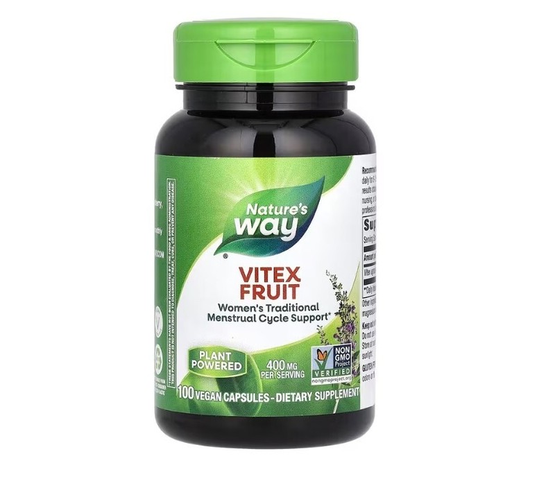 Nature’s Way, Vitex Fruit, 400 mg, 100 Vegan Capsules