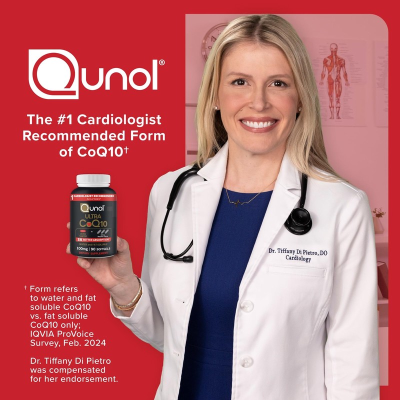 Ultra CoQ10 100mg, 3x Better Absorption, Patented Water and Soluble Natural F... gallery