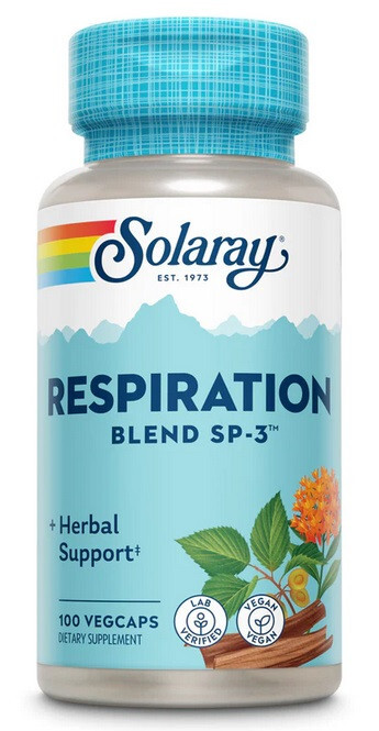 Solaray Respiration Blend SP-3 | 100 VegCaps