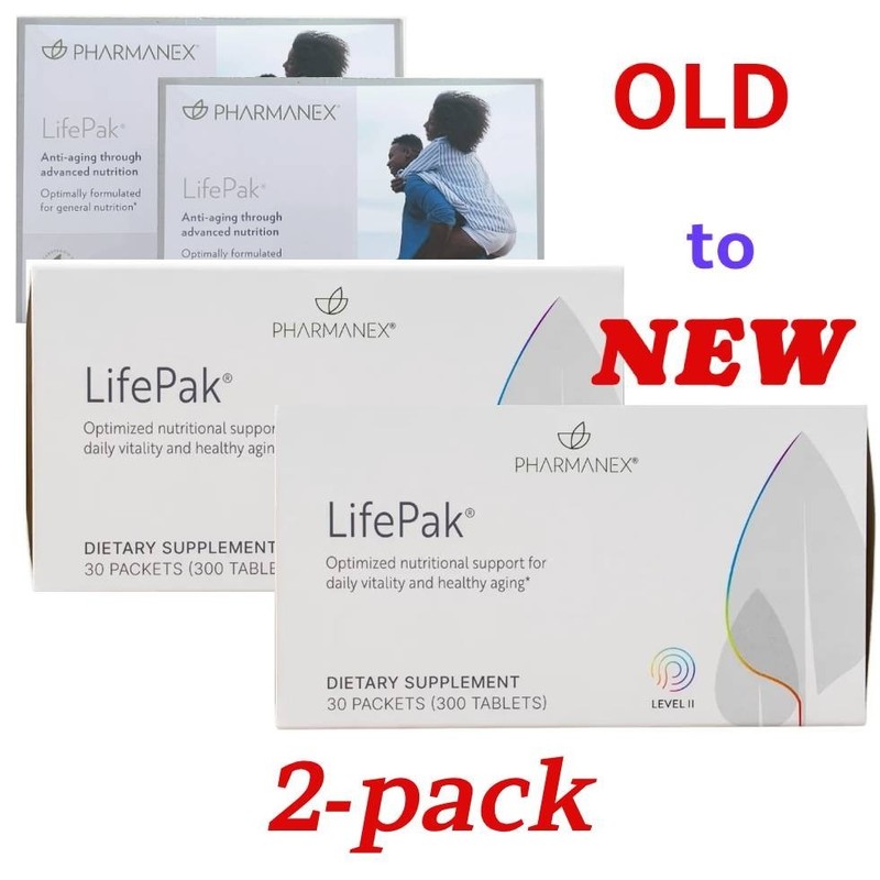 Nu Skin Pharmanex Lifepak Anti Aging (TABLET) 2pack – NEW PRODUCT 09/2027