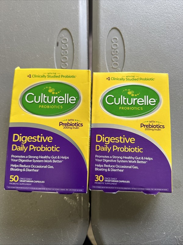 Culturelle Digestive Dailly Probiotic 50 Count + 30 = 80 TOTAL ! NEW