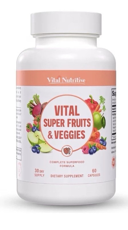 Vital Super Fruits and Veggies Powerful Daily Superfood Vital Fruits & Veggies