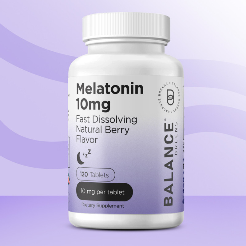 Melatonin 10mg, 100% Drug Free, Fast-Dissolve 120 Tablets gallery