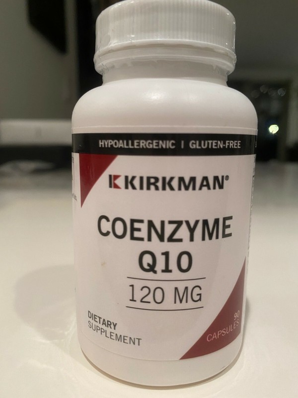 3X KIRKMAN COENZYE Q10 120 MG CAPS EXP 2024