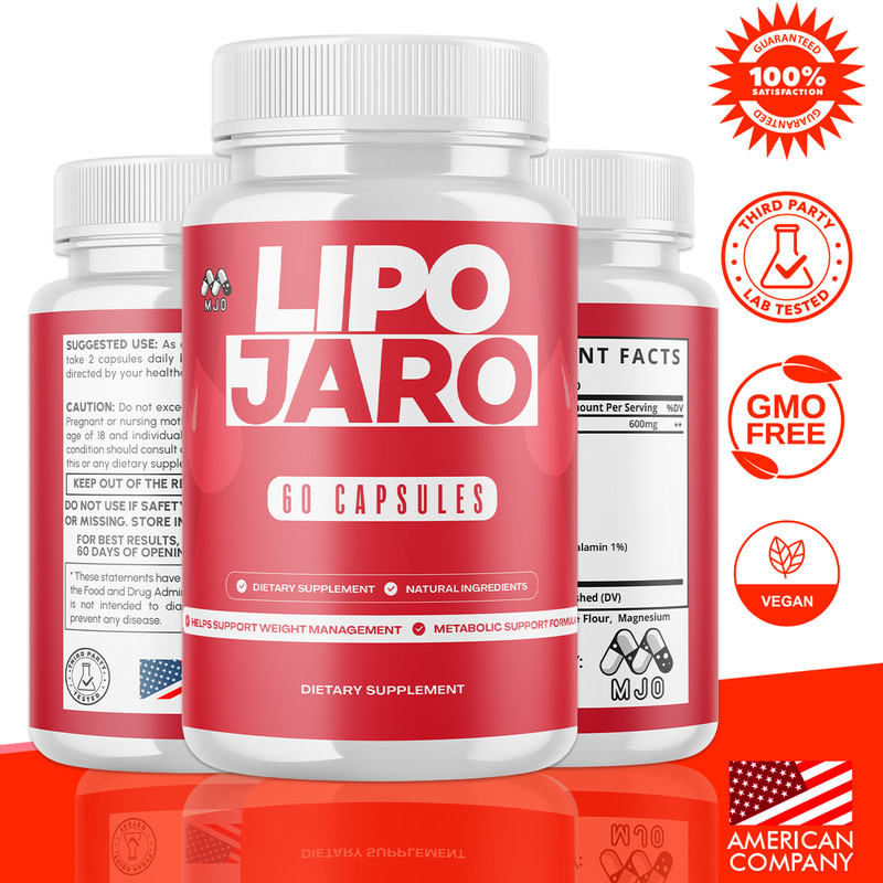 (5 Pack) Lipojaro Advanced Energy & Fitness Formula Vitamin Lipo Jaro 300 Caps gallery
