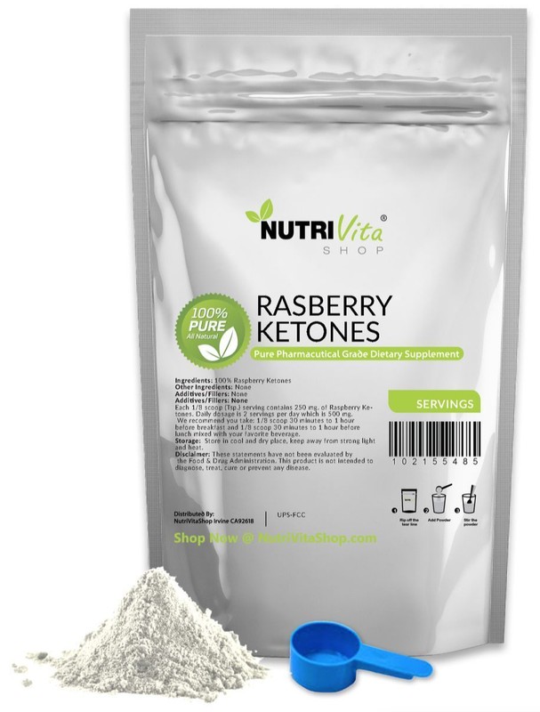 1 oz (28g) 100% PURE RASPBERRY KETONES WEIGHT LOSS KETONE POWDER