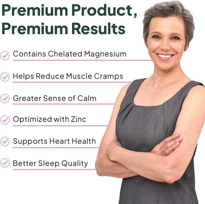 Organics Ocean Pure Magnesium Glycinate with Zinc - Maximum Strength Chelated... gallery