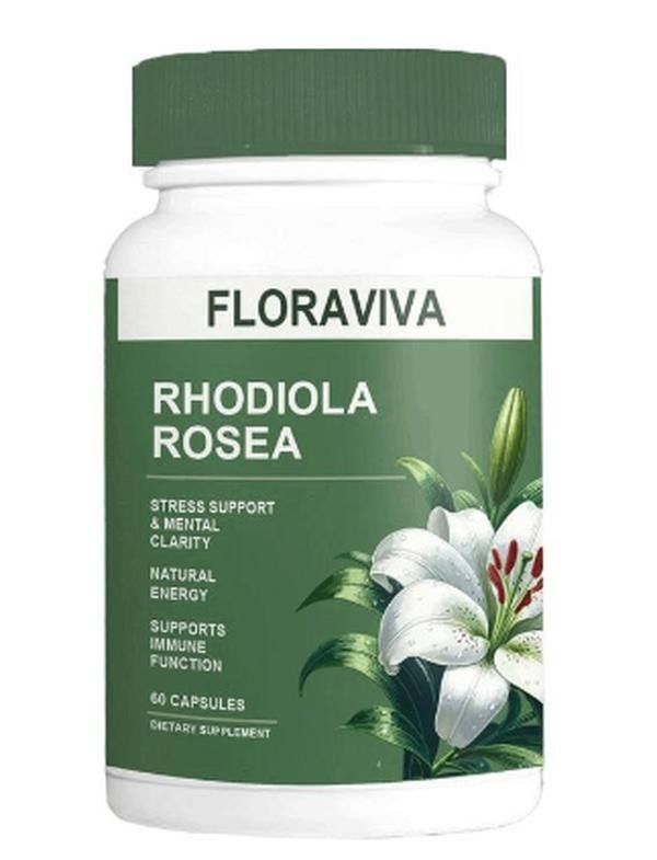 Rhodiola Rosea 60 Capsules – Natural Adaptogen for Stress, Energy & Immunity