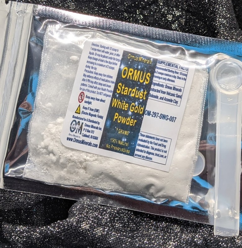 Ormus White Powder Gold 7grams