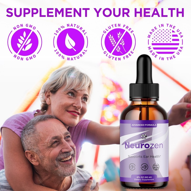 (5 Pack) Neurozen Drops Advanced Ear Health Support Neuro Zen 150 Servings gallery