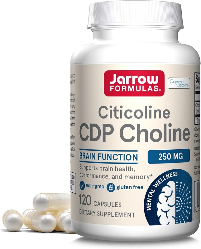 Citicoline, CDP Choline, 250 mg, 120 Capsules