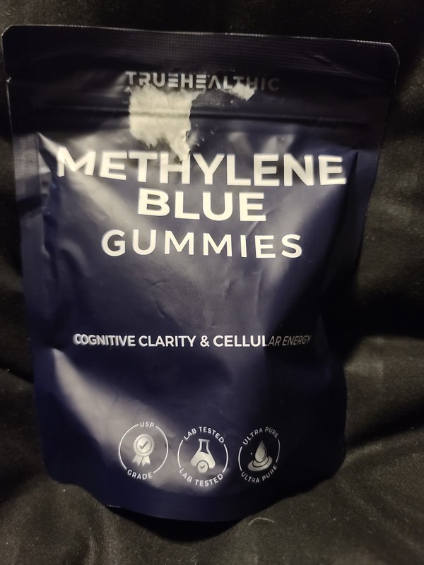 Truehealthic Mtlene Blue Gummies 30 Servings Keep Your Mind Sharp