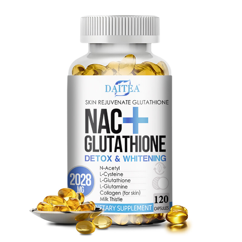 Nac Glutathione Collagen Capsules Skin Anti-Aging Antioxidant Anti-allergic US