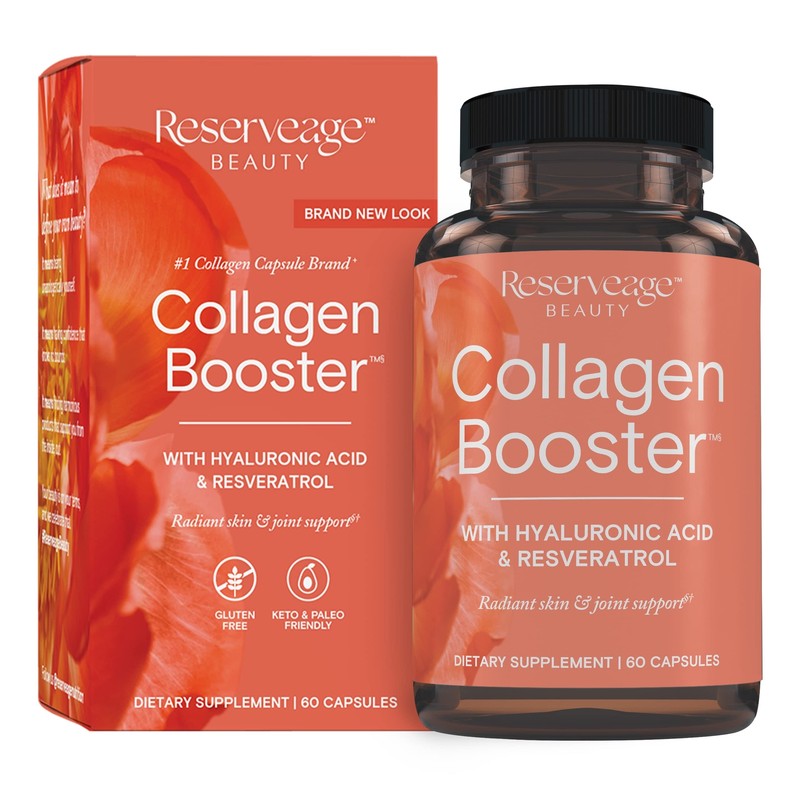 Reserveage Collagen Booster Skin & Joint Supports Collagen Production 60 Caps