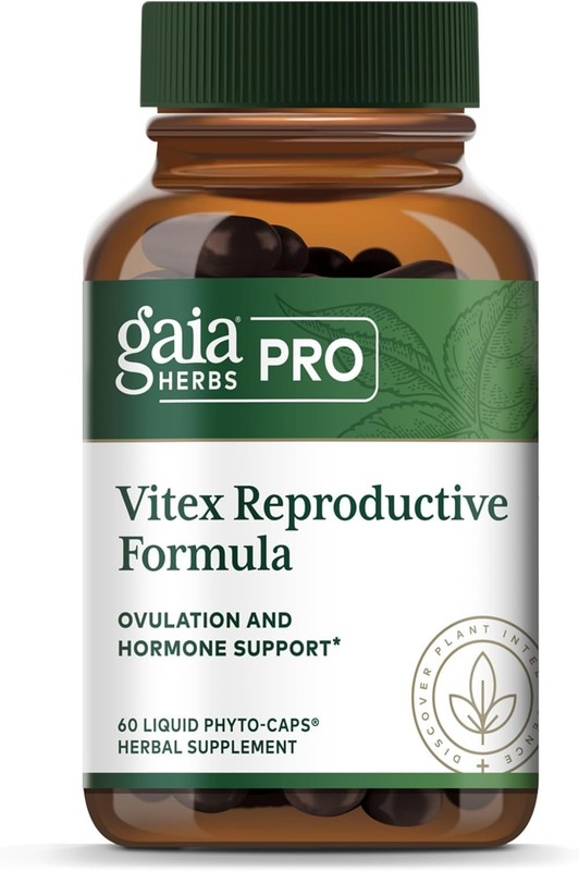 Gaia Herbs Pro Vitex Reproductive Formula for Ovulation & Reproductive Function