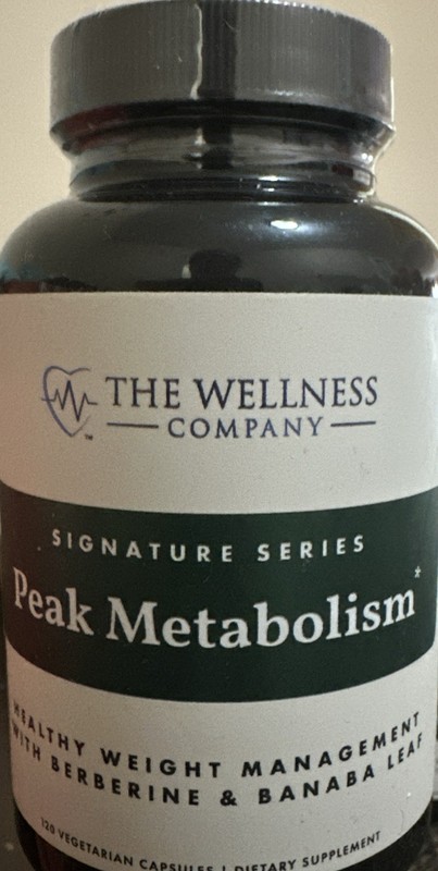 The Wellness Peak Metabolismo Supplement 120 Vegetarían Capsules fast shipping