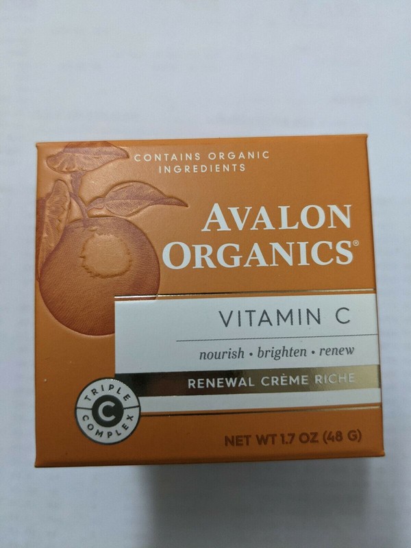 Avalon Organics Vitamin C Renewal Creme Riche, 1.7 Ounce