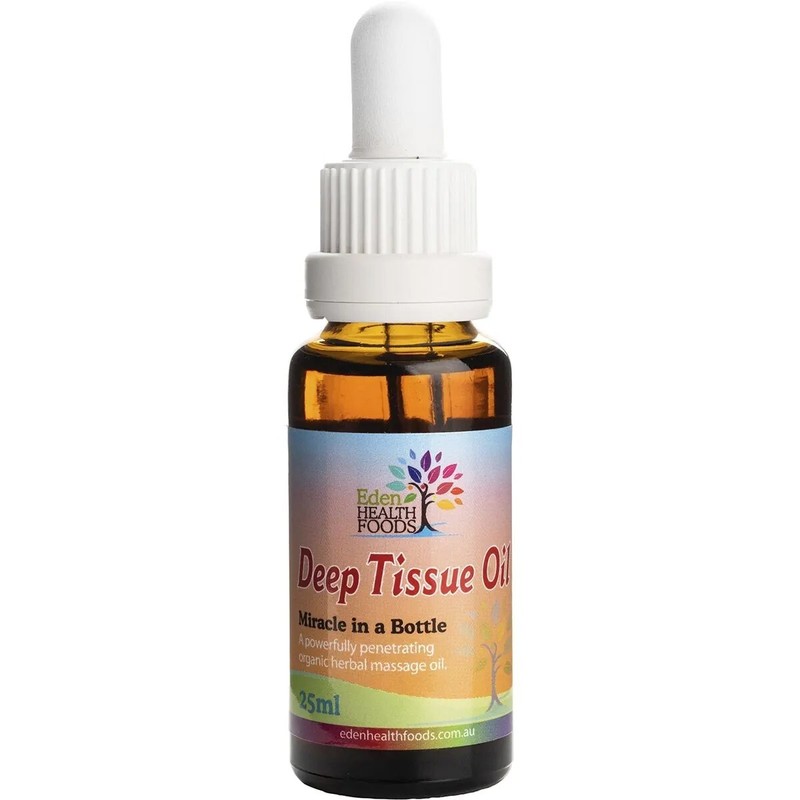 New Eden Healthfoods Deep Tissue Oil Massage Oil 25ml