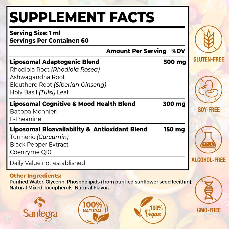 57,000 MG Liposomal Active Rhodiola Rosea Supplement with 2 Fl Oz (Pack of 1) gallery