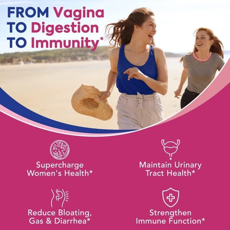Surebounty Probiotics for Women 120 Billion CFU 34 Strains Prebiotics Digesti... gallery