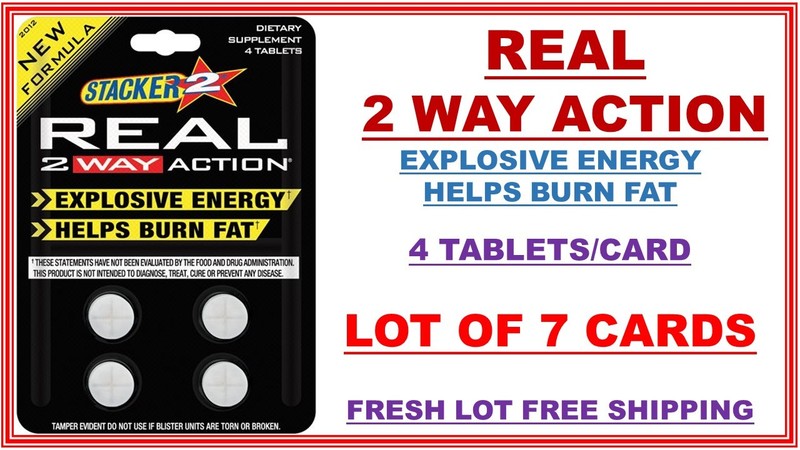 Genuine Real 2 Way Action Diet and Energy, 4/Card (Lot of 7 X) = 28