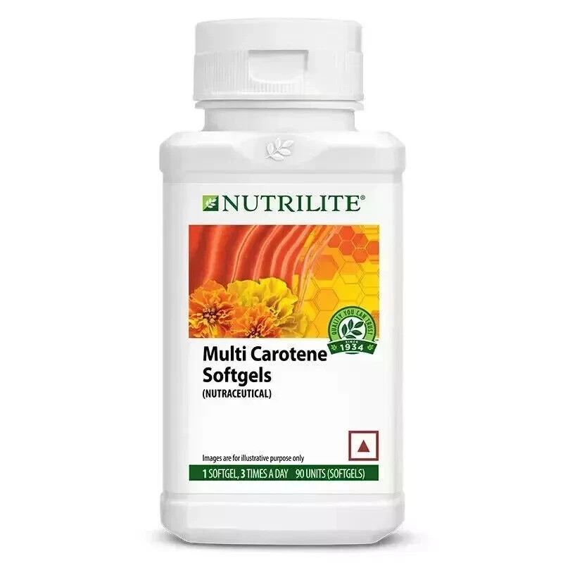 Amway Nutrilite Multi Carotene For Skin Eye & Immune Health(90 Softgels)