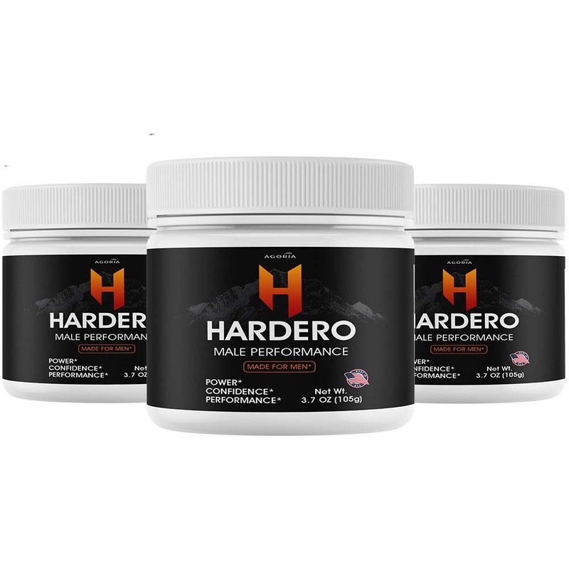 (3 Pack)Hardero Powder for Men – Boost Energy, Stamina & Male Wellness Support
