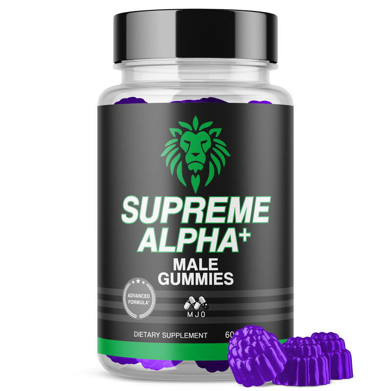 (1 Pack) Supreme Alpha ACV Gummys Vitamin Max Supplement Formula 60 Gummies
