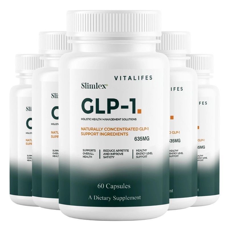 (5 pack) Slimlex Capsules Slimlx Maximum Strength Wellness Pills 300ct
