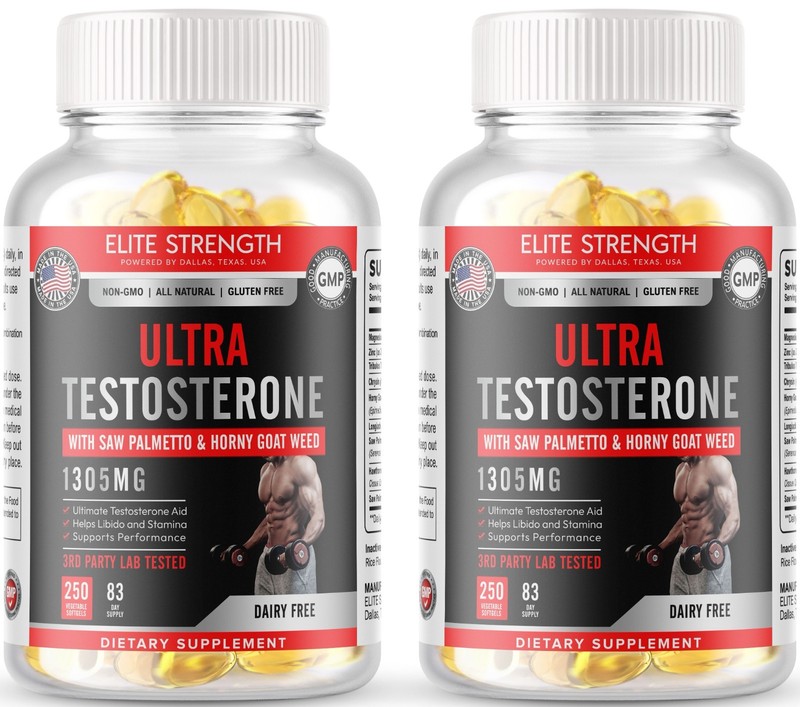500 Natural Testosterone Booster Increase Energy Improve Muscle Strength Growth