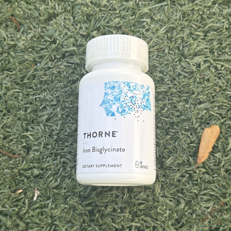 THORNE – Iron Bisglycinate – 25 Mg Iron Supplement for Enhanced Absorption witho