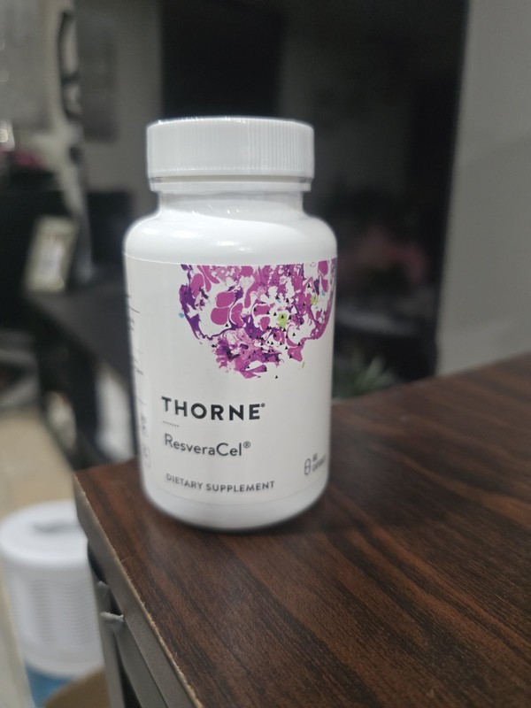 Thorne ResveraCel 60 Capsules dietary supplement fast Shipping.