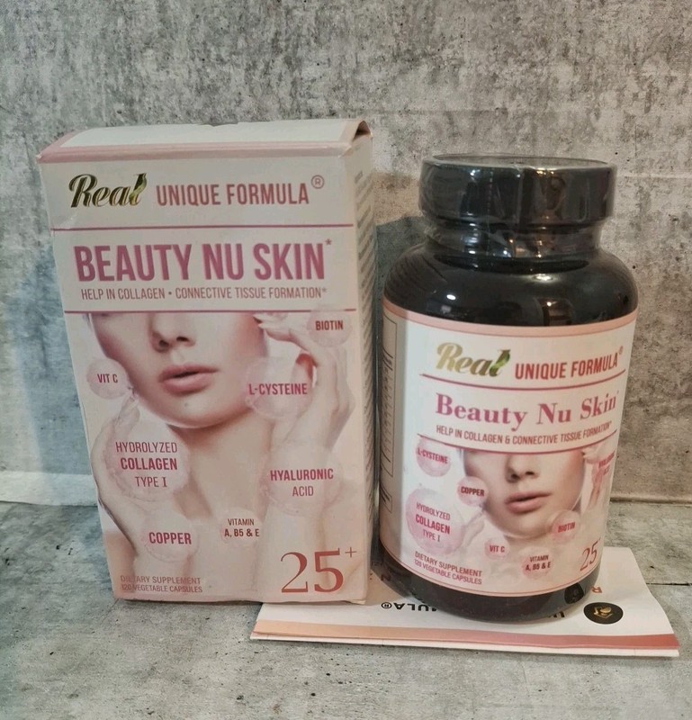 Real Unique Formula Beauty Nu Skin 25+ Collagen 120 Capsules