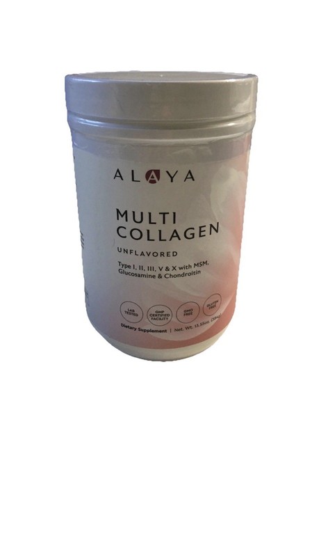 Alaya Multi Collagen Powder - Type I, II, III, V, X Hydrolyzed Collagen Peptides gallery