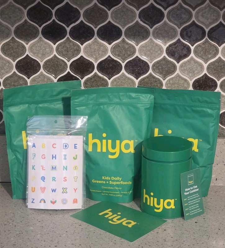 Hiya Kid’s Daily GREENS + SUPERFOODS Chocolate Flavor 90 Servings Brand New