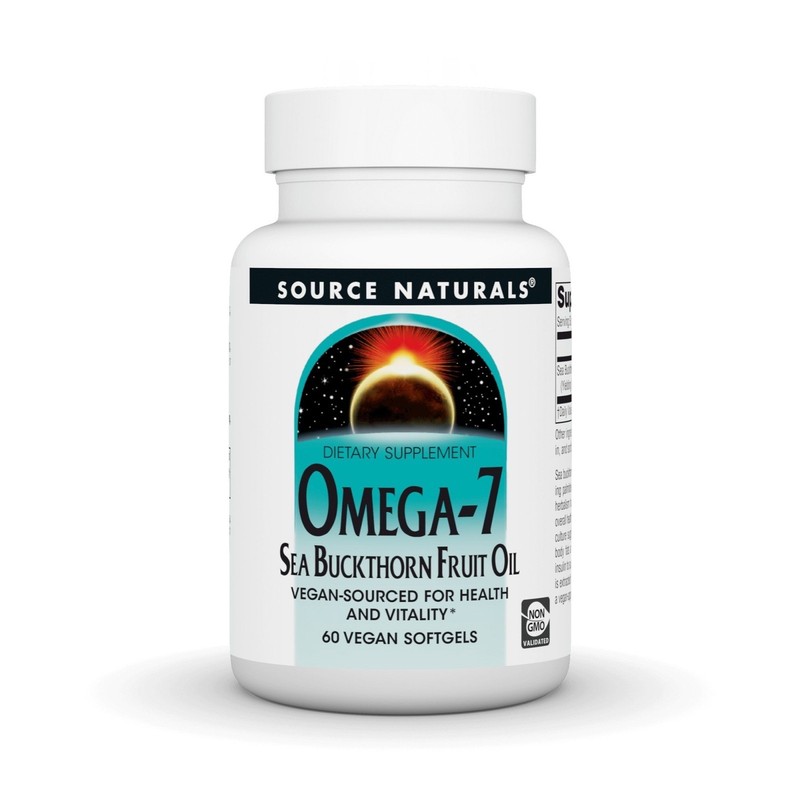 Source Naturals, Inc. Omega-7 Sea Buckthorn Oil 60 Softgel 08 2026