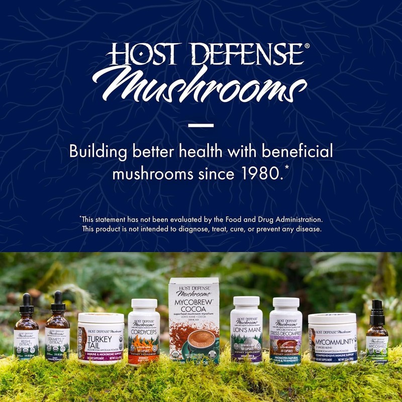 Host Defense MyCommunity Capsules - 17 Species Blend Mushroom Supplement for Imm gallery