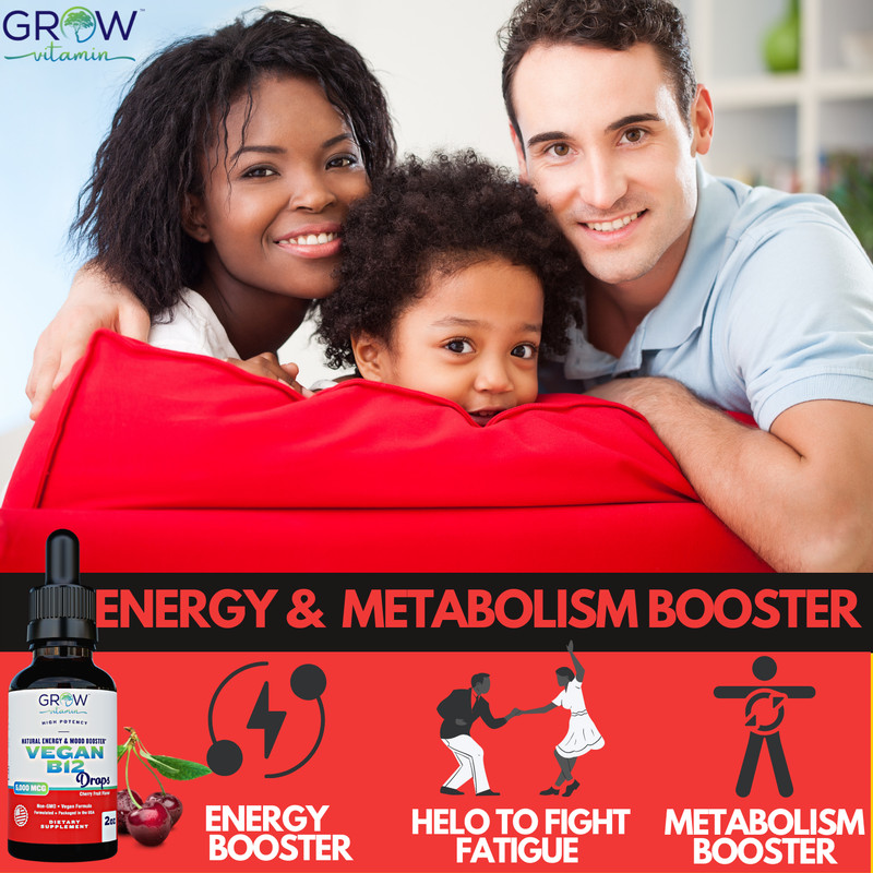 VitBoost Vegan Liquid B-12 Drops – 5000 mcg, ENERGY & MOOD BOOSTER gallery