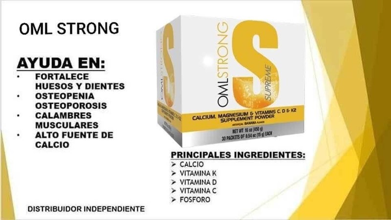 OML STRONG SUPREME BOX WITH 30 SACHETS 450 G.