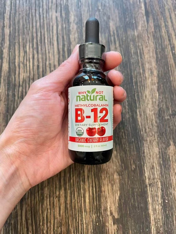 Why Not Natural Organic Vitamin B12 Liquid – Sublingual Extra Strength