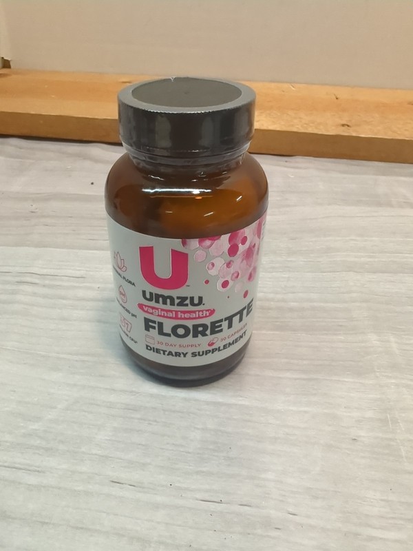 UMZU Florette Vaginal Health Dietary Supplement 30 Capsules New Sealed Bottle