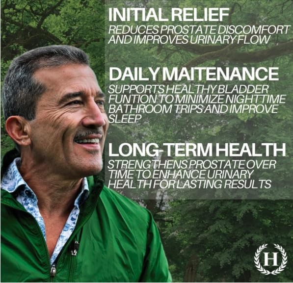 Hampstead Labs Prostate Health Supplement for Men – Reduce Bathroom Trips, Pr... gallery