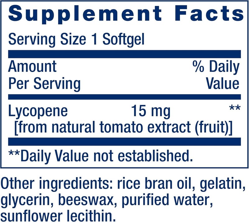 Life Extension Mega Lycopene 15mg 90 Softgel gallery