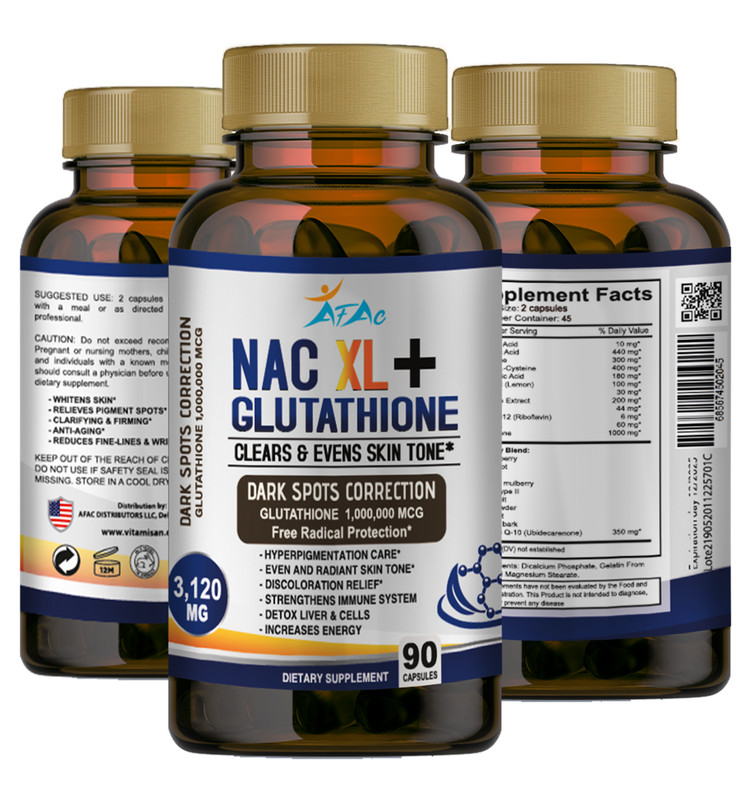 NAC N Acetyl Cysteine | 270 CAPSULES | Non-GMO, Gluten Free 3120 MG liver detox gallery
