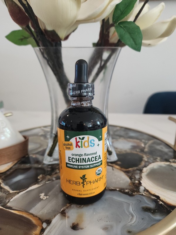 NEW Herb Pharm KIDS Alcohol Free Echinacea Immune Support Herbal Tonic Flu Cold
