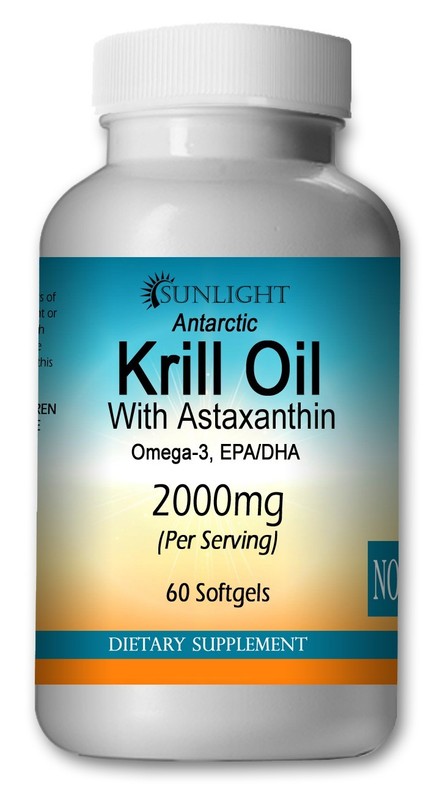 Antarctic Krill Oil Softgels 2000mg Per Servings - Ship from USA] gallery